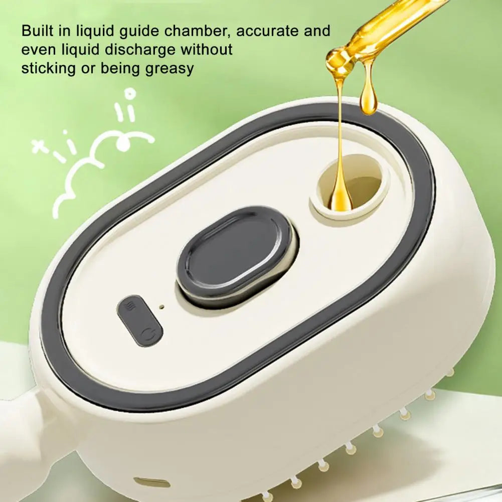 Steam Hair Brush – 2-in-1 Misting & Massage Comb