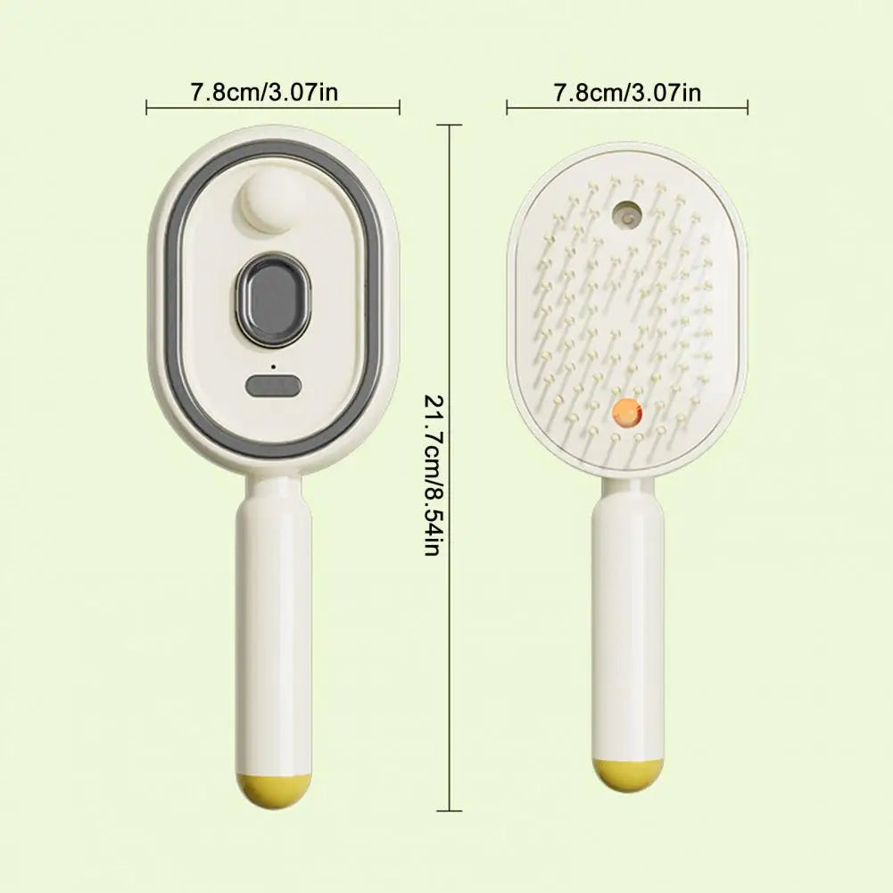 Steam Hair Brush – 2-in-1 Misting & Massage Comb