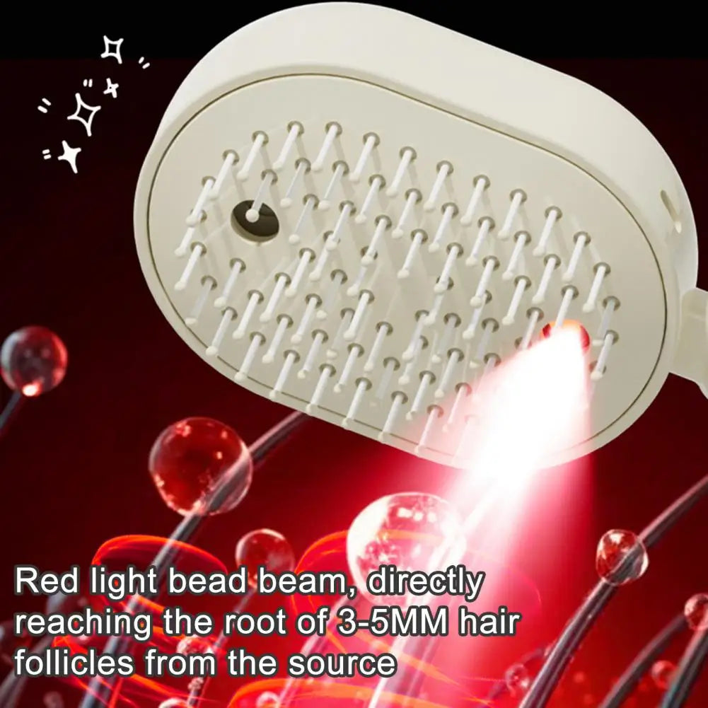 Steam Hair Brush – 2-in-1 Misting & Massage Comb